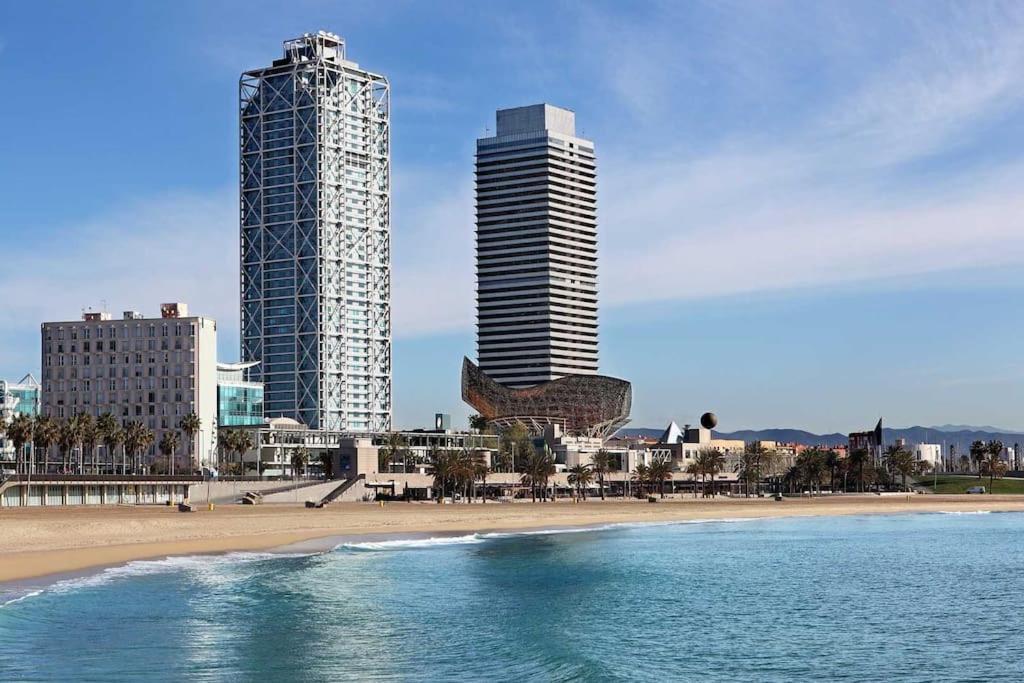 Lovely & Bright Vila Olimpica Beach Apartment Barcelona Eksteriør billede