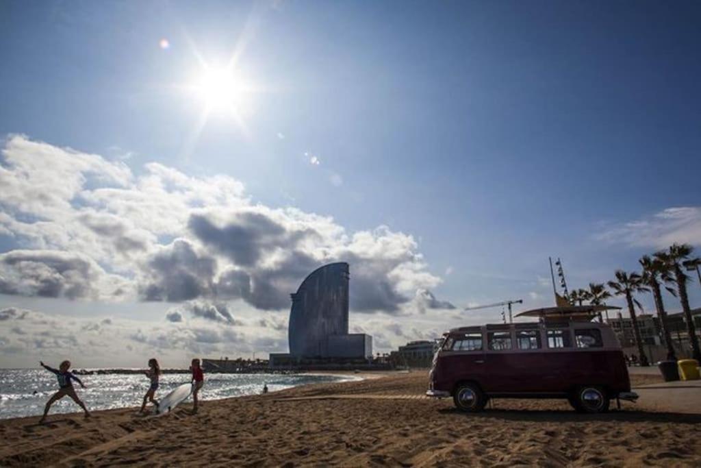 Lovely & Bright Vila Olimpica Beach Apartment Barcelona Eksteriør billede